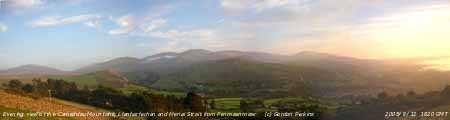 Evening over the Carneddau Mountains. Click for larger. 