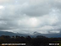 Snow on the Carneddau Mountains on the afternoon of the 12th April 2023.