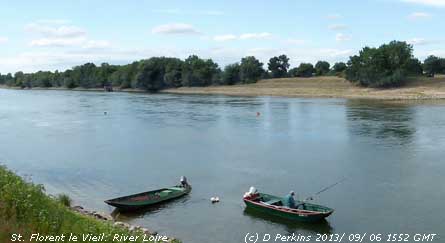 Loire river punts.