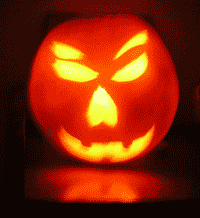 Halloween Pumpkin (c) G Perkins. Click for a larger image.