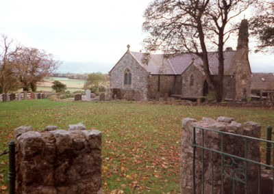 Llansadwrn Church, Anglesey (Ynys Môn). Photo: © D. Perkins.