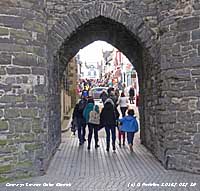 Conwy Lower Gate Street and Seed Fair.