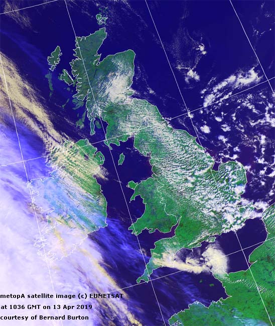 metopA satellite image at 1036 GMT  (c) EUMETSAT processed by Bernard Burton.